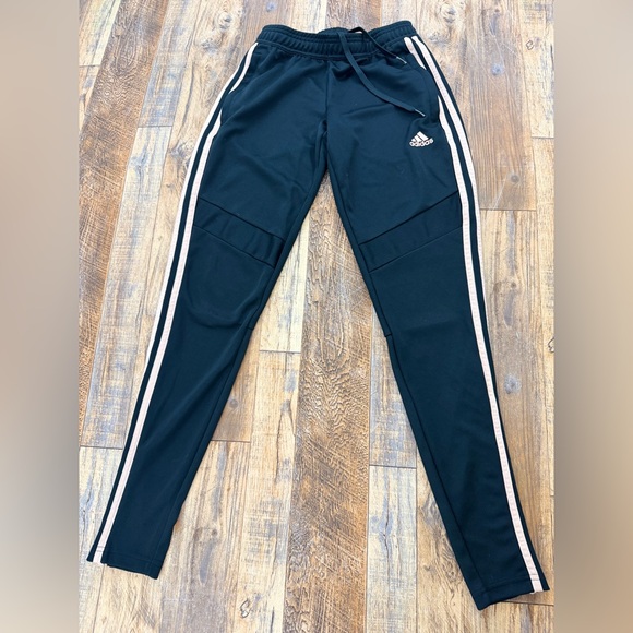 adidas Pants - Adidas Women’s CLIMACOOL Athletic Joggers Pink 3 Stripes, Size XS, Leg Zipper